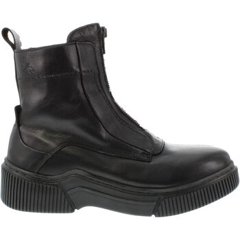 Schuhe Damen Boots libelle L12135 Stiefelette Schwarz