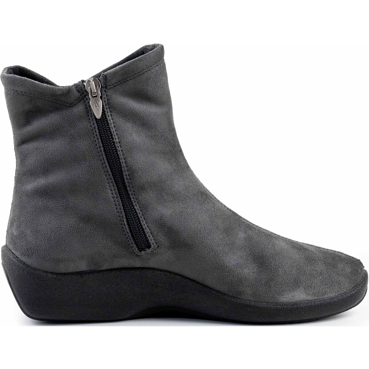 Schuhe Damen Boots Arcopedico Stiefelette Grau