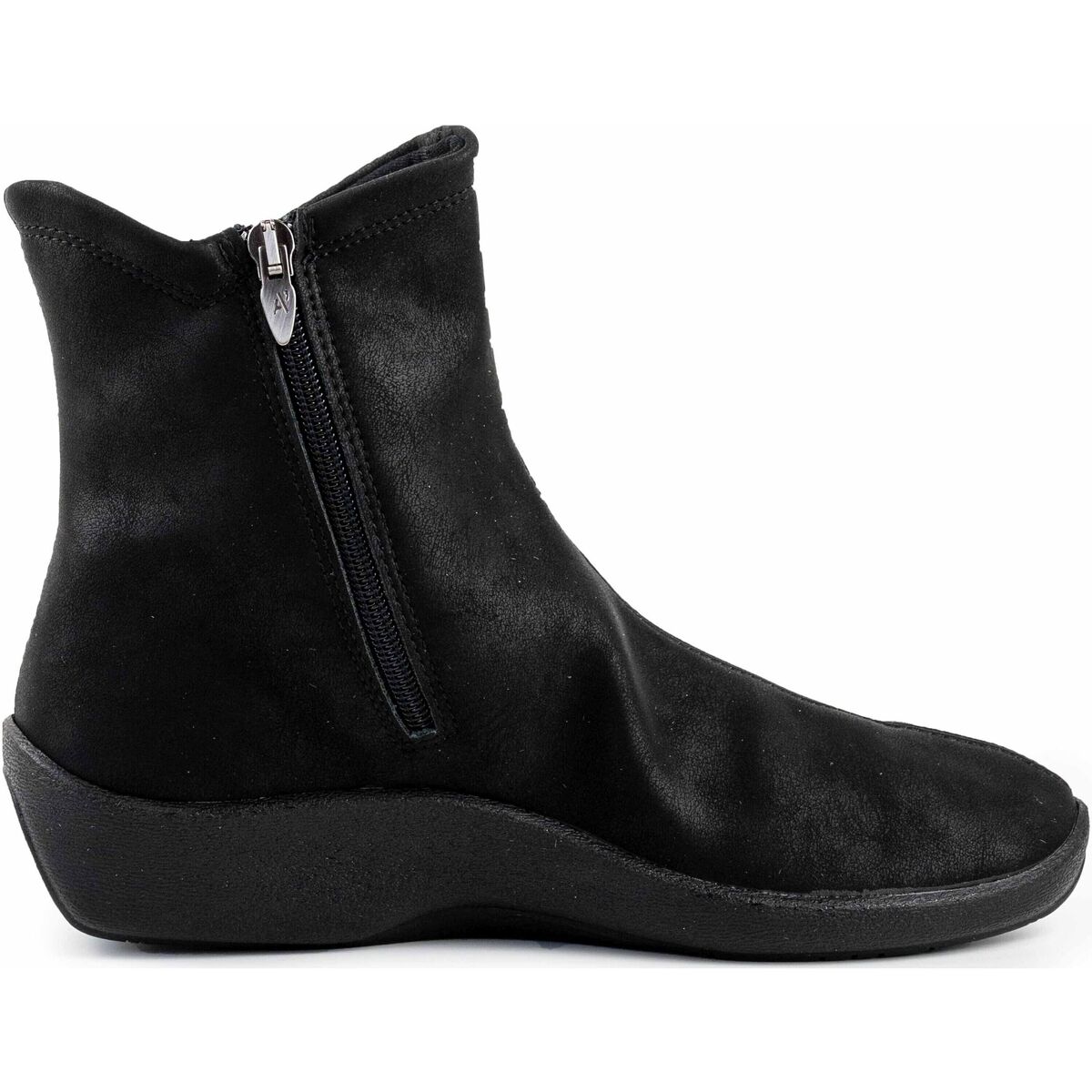 Schuhe Damen Boots Arcopedico Stiefelette Schwarz
