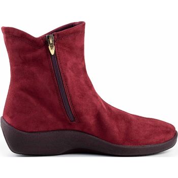 Schuhe Damen Boots Arcopedico 4281 Stiefelette Rot