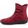 Schuhe Damen Boots Arcopedico Stiefelette Rot