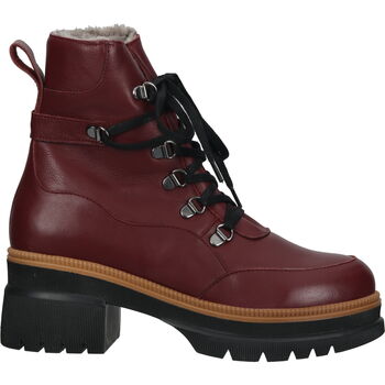 Schuhe Damen Boots Ilc C46-8940 Stiefelette Rot