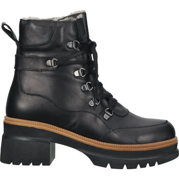 Schuhe Damen Boots Ilc C46-8940 Stiefelette Schwarz