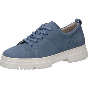 Schuhe Damen Derby-Schuhe Caprice Halbschuhe Blau