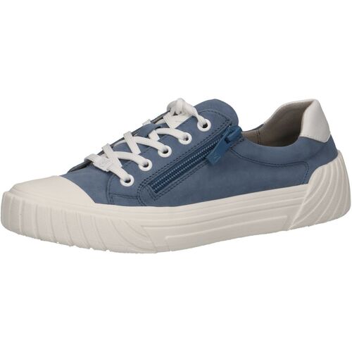 Schuhe Damen Derby-Schuhe Caprice Halbschuhe Blau