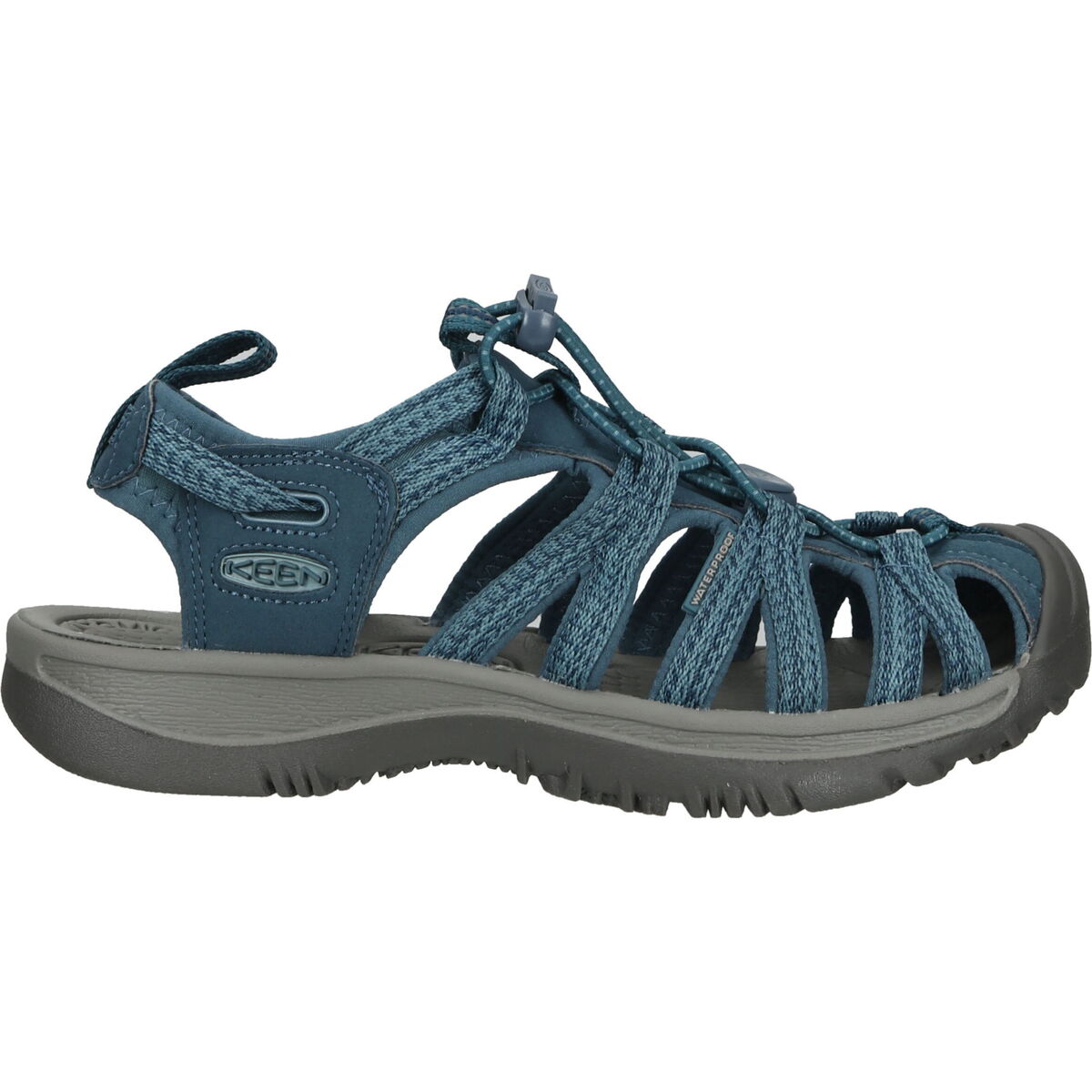 Schuhe Damen Sportliche Sandalen Keen Wanderschuhe Blau