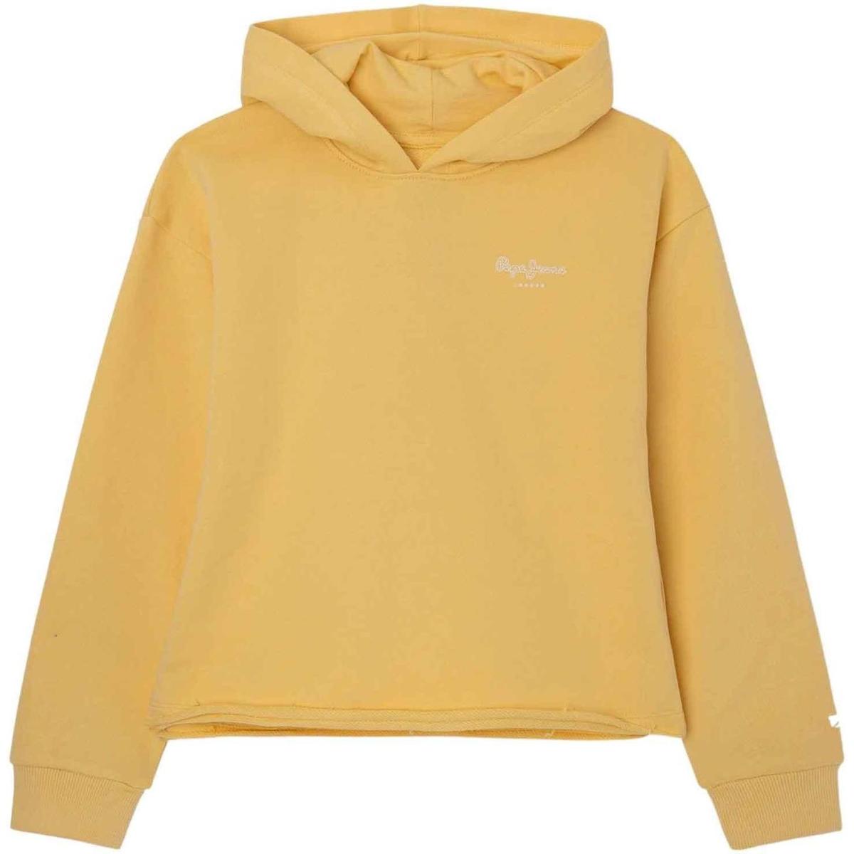 Kleidung Mädchen Sweatshirts Pepe jeans  Gelb