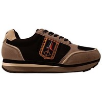 Schuhe Herren Sneaker Low Aeronautica Militare SC228CT295494250 Schwarz, Grau