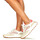 Schuhe Damen Sneaker Low Tommy Jeans TJW TRANSLUCENT RUNNER Weiss / Beige / Rosa