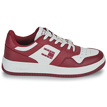 Tommy Jeans TJW RETRO BASKET LEATHER Weiss / Rot