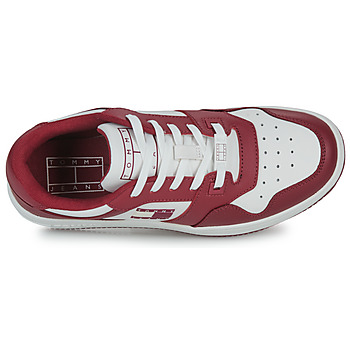 Tommy Jeans TJW RETRO BASKET LEATHER Weiss / Rot
