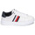Schuhe Herren Sneaker Low Tommy Hilfiger SUPERCUP LEATHER Weiss / Marine / Rot