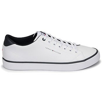 Tommy Hilfiger TH HI VULC CORE LOW LEATHER Weiss