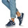 Schuhe Sneaker Low Reebok Classic CL NYLON Marine / Weiss