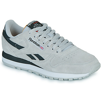 Schuhe Sneaker Low Reebok Classic CLASSIC LEATHER Grau / Marine