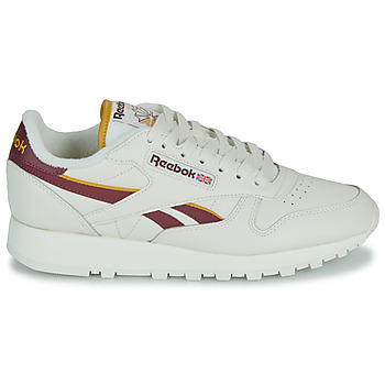 Reebok Classic CLASSIC LEATHER Weiss / Bordeaux / Gelb