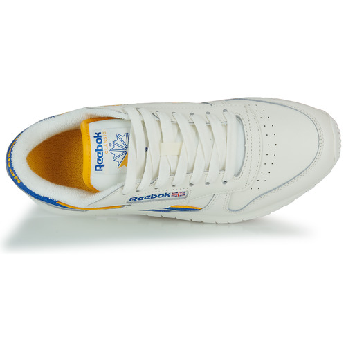 Reebok Classic CLASSIC LEATHER Weiss / Blau / Gelb