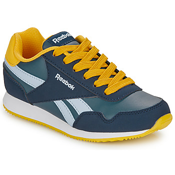 Schuhe Jungen Sneaker Low Reebok Classic REEBOK ROYAL CL JOG 3.0 1V Weiss / Blau / Gelb