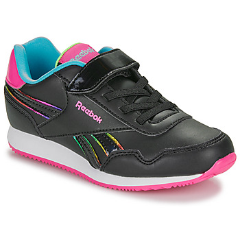 Schuhe Mädchen Sneaker Low Reebok Classic REEBOK ROYAL CL JOG 3.0 1V Schwarz / Rosa