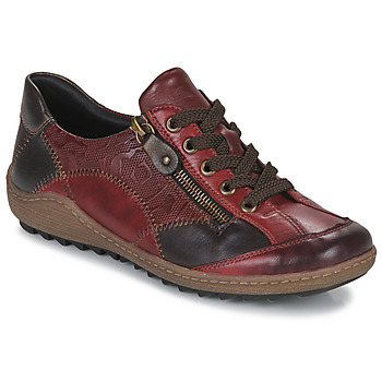 Schuhe Damen Sneaker Low Remonte R1430-35 Bordeaux / Braun