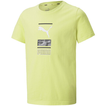 Kleidung Jungen T-Shirts Puma 847281-29 Grün