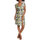 Kleidung Damen Kleider Lisca Sommerkleid mit kurzen Ärmeln Indonesien Grün