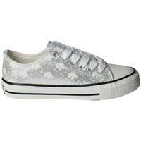Schuhe Mädchen Sneaker Low Conguitos  Silbern