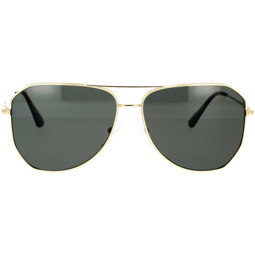 Uhren & Schmuck Sonnenbrillen Prada PR63XS ZVN03R Polarisierte Sonnenbrille Gold