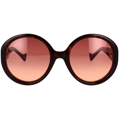 Uhren & Schmuck Damen Sonnenbrillen Gucci -Sonnenbrille GG1256S 002 Braun