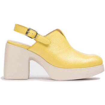 Schuhe Damen Hausschuhe Wonders H-4931 Gelb
