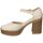 Schuhe Damen Sandalen / Sandaletten MTNG 53326 Beige