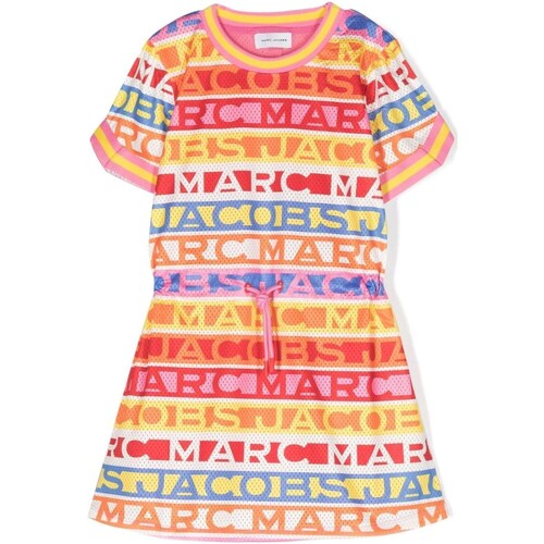 Kleidung Mädchen Maxikleider Marc Jacobs W12434 Multicolor