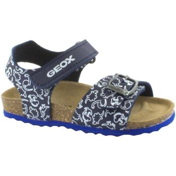 Schuhe Kinder Sandalen / Sandaletten Geox GEO-E23-B922QA-NW-b Blau