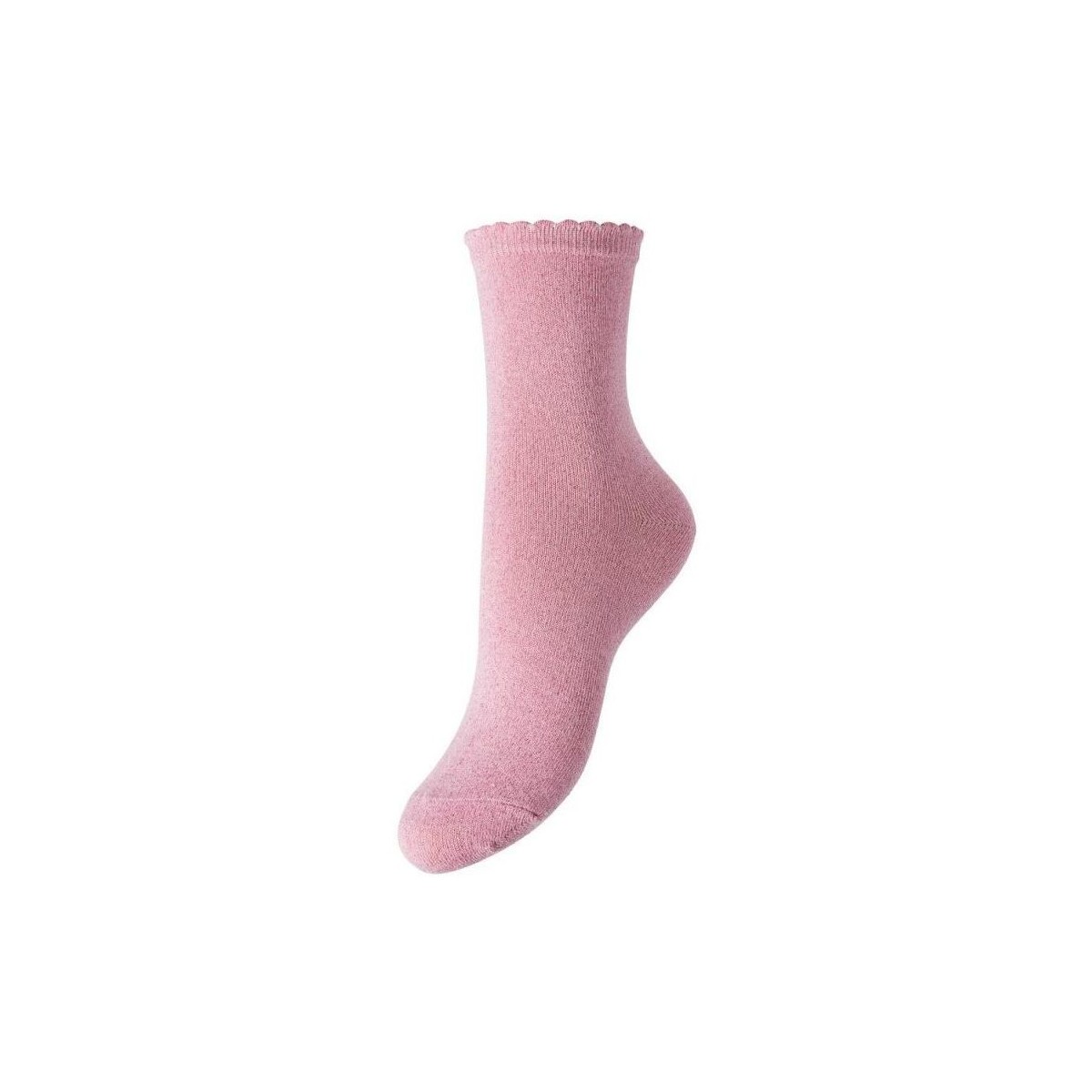 Unterwäsche Damen Socken & Strümpfe Pieces 17078534 SEBBY-BEGONIA PINK Rosa