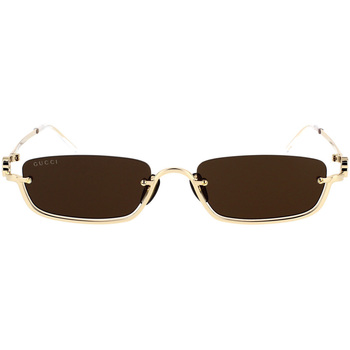 Uhren & Schmuck Sonnenbrillen Gucci -Sonnenbrille GG1278S 001 Gold
