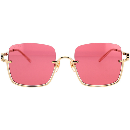 Uhren & Schmuck Damen Sonnenbrillen Gucci -Sonnenbrille GG1279S 003 Gold