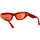 Uhren & Schmuck Damen Sonnenbrillen Bottega Veneta BV1219S 004 Sonnenbrille Orange
