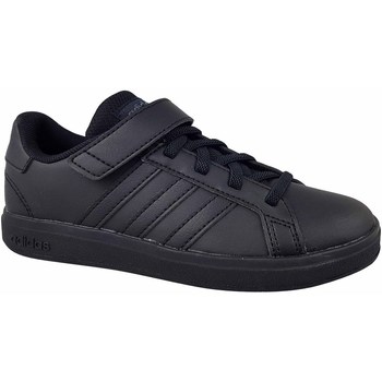 Schuhe Kinder Sneaker Low adidas Originals Grand Court 20 EL Grau