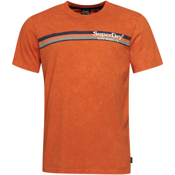 Kleidung Herren T-Shirts Superdry T-shirt  Vintage Venue Orange