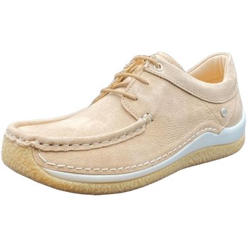 Schuhe Damen Slipper Wolky Schnuerschuhe 0452511-390 beige