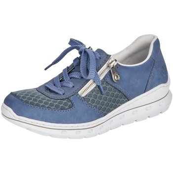 Schuhe Damen Derby-Schuhe & Richelieu Rieker Schnuerschuhe FSK Halbschuhe L2230-14 Blau