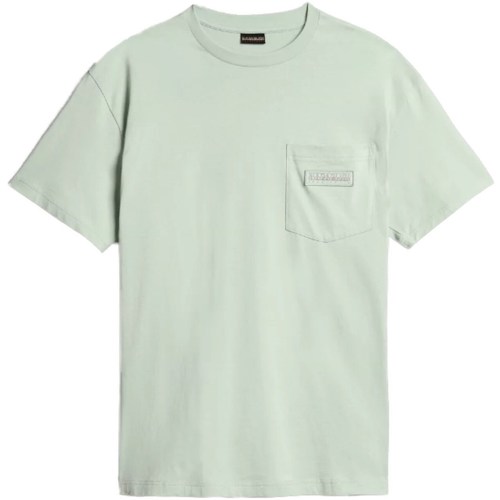 Kleidung Herren T-Shirts Napapijri NP0A4GBP Grün