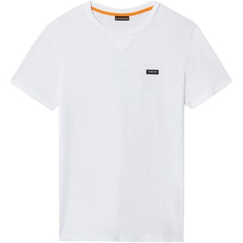 Kleidung Herren T-Shirts Napapijri NP0A4G36 Weiss