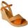 Schuhe Damen Sandalen / Sandaletten Casteller  Orange