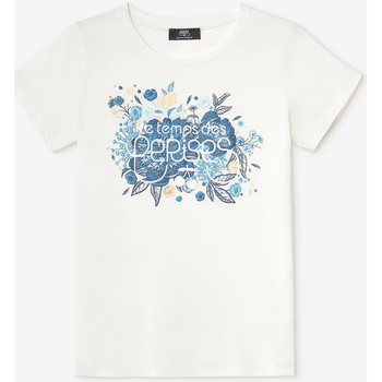 Kleidung Damen T-Shirts & Poloshirts Le Temps des Cerises T-shirt GRACY Weiss