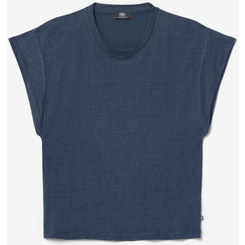 Kleidung Damen T-Shirts & Poloshirts Le Temps des Cerises T-shirt OVERS Blau