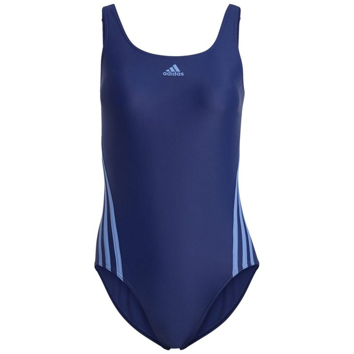 Kleidung Damen Badeanzug /Badeshorts adidas Originals Sport Bekleidung 3S SWIMSUIT,VICBLU/BLUFUS IB5987 Blau