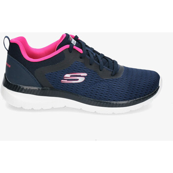 Schuhe Damen Sneaker Skechers 12607 Blau