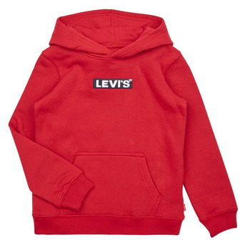 Kleidung Jungen Sweatshirts Levi's LVN BOXTAB PULLOVER HOODIE Rot