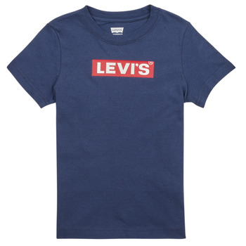Kleidung Jungen T-Shirts Levi's LVN BOXTAB TEE Marine